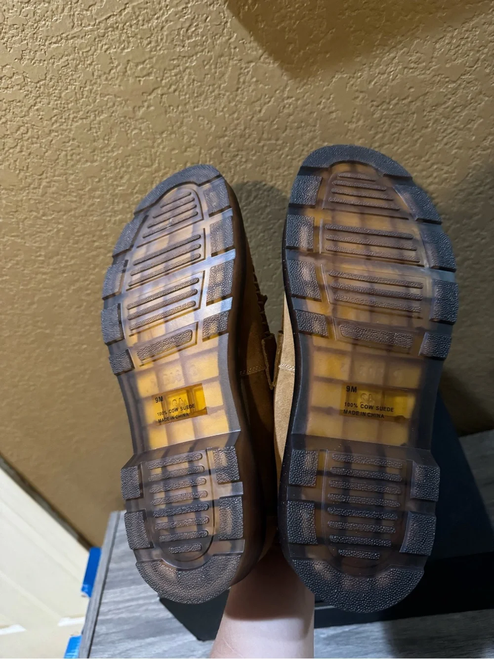Mens Tan Suede Tassel Loafers - Classic Slip-On